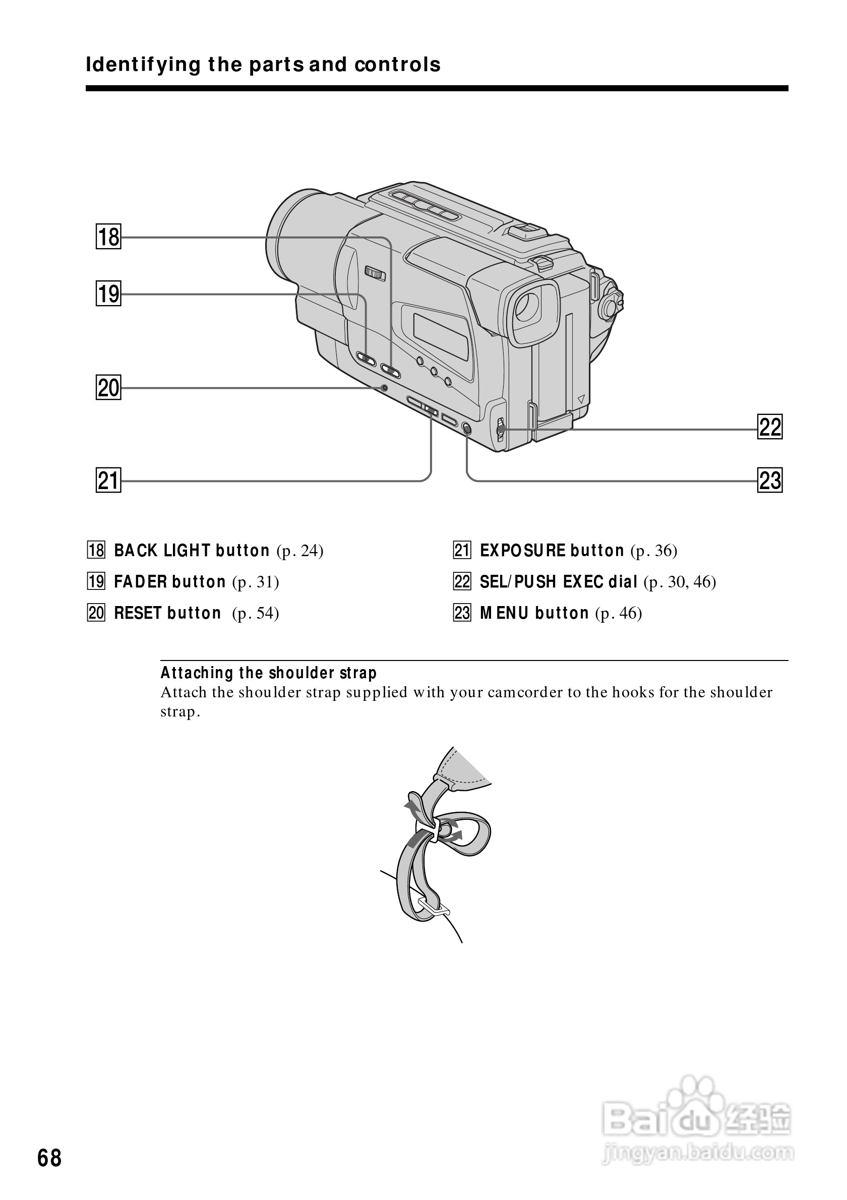 索尼CCD-TR818模拟摄像机说明书:[7]