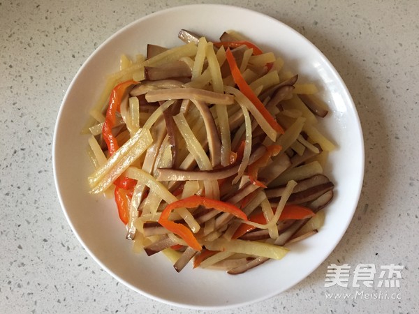 土豆丝小炒的做法