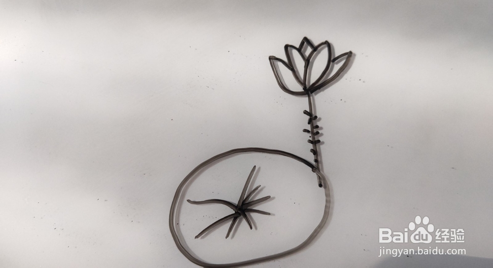 简笔画——怎么画简笔画荷花