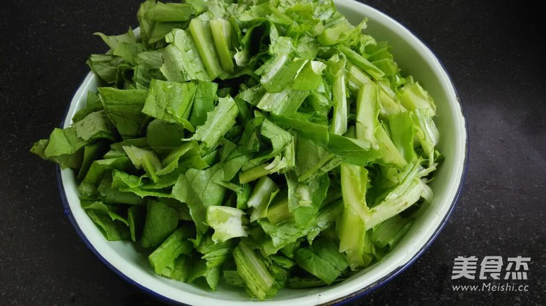 白灼油麦菜的做法