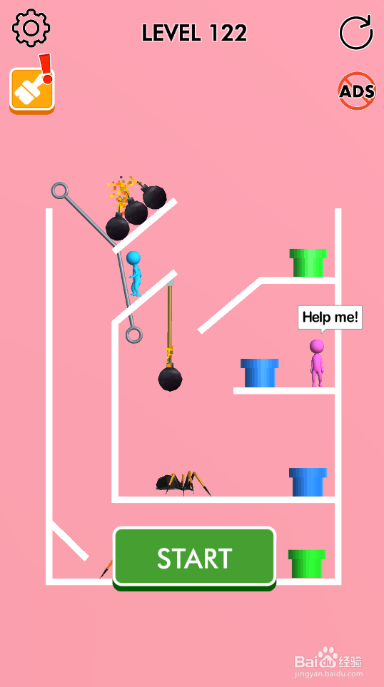 Love Pins Rescue的LEVEL 122怎样通关?