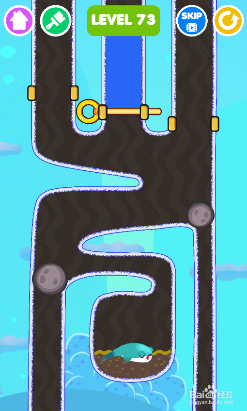 Save The Fish的LEVEL 73怎样过关？