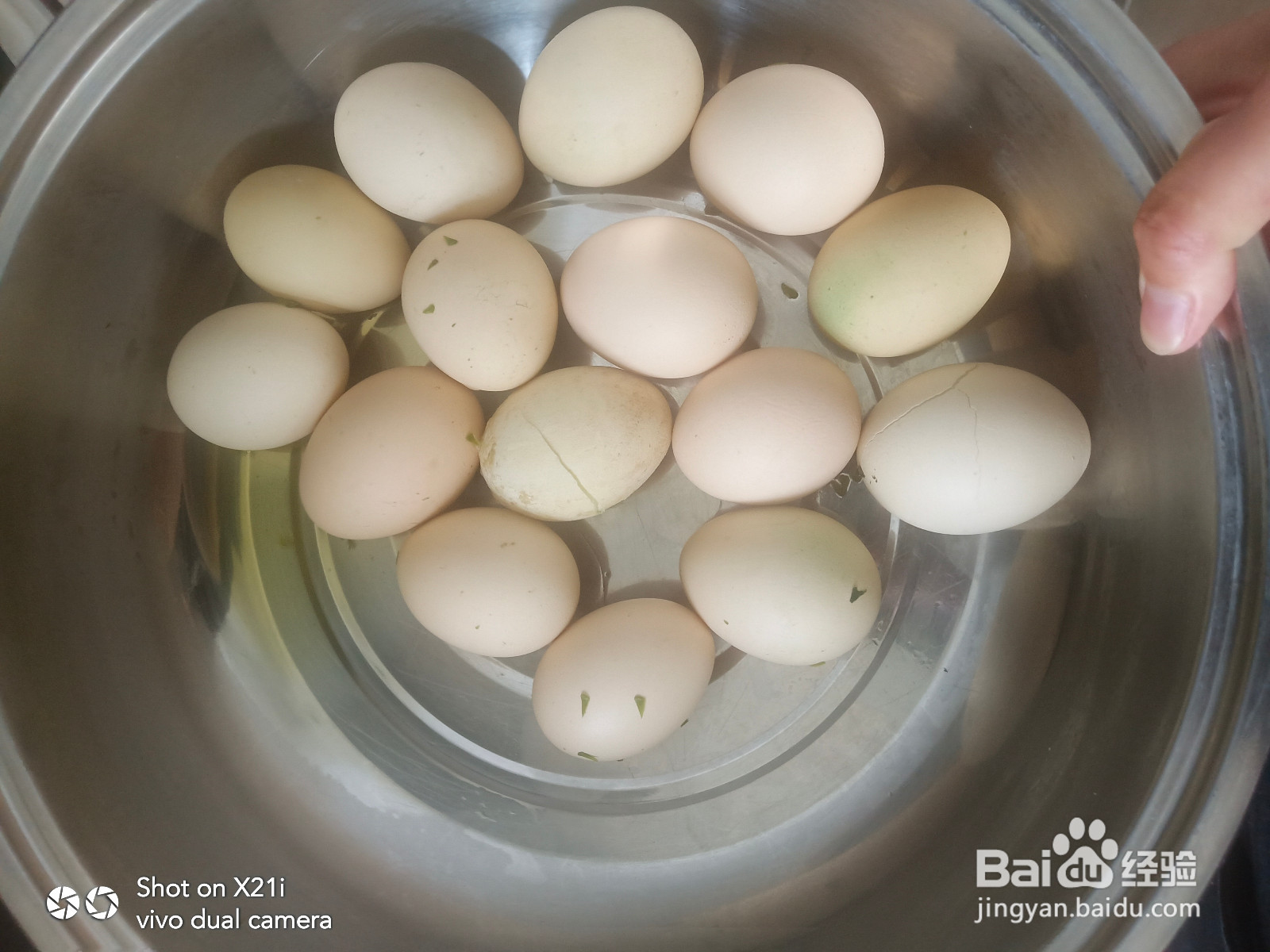 荠菜花煮鸡蛋的做法