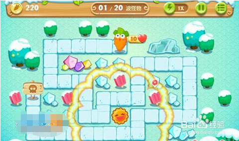保卫萝卜2第11关攻略