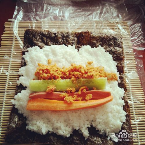 如何在家做寿司 百度经验