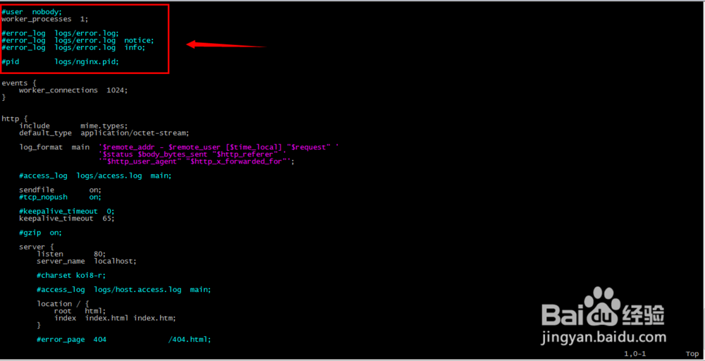 nginx 配置详解