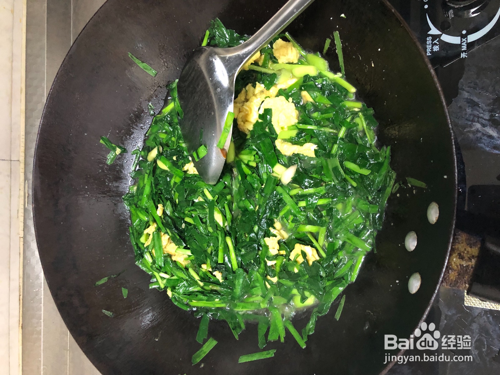 美味的韭菜炒鸡蛋