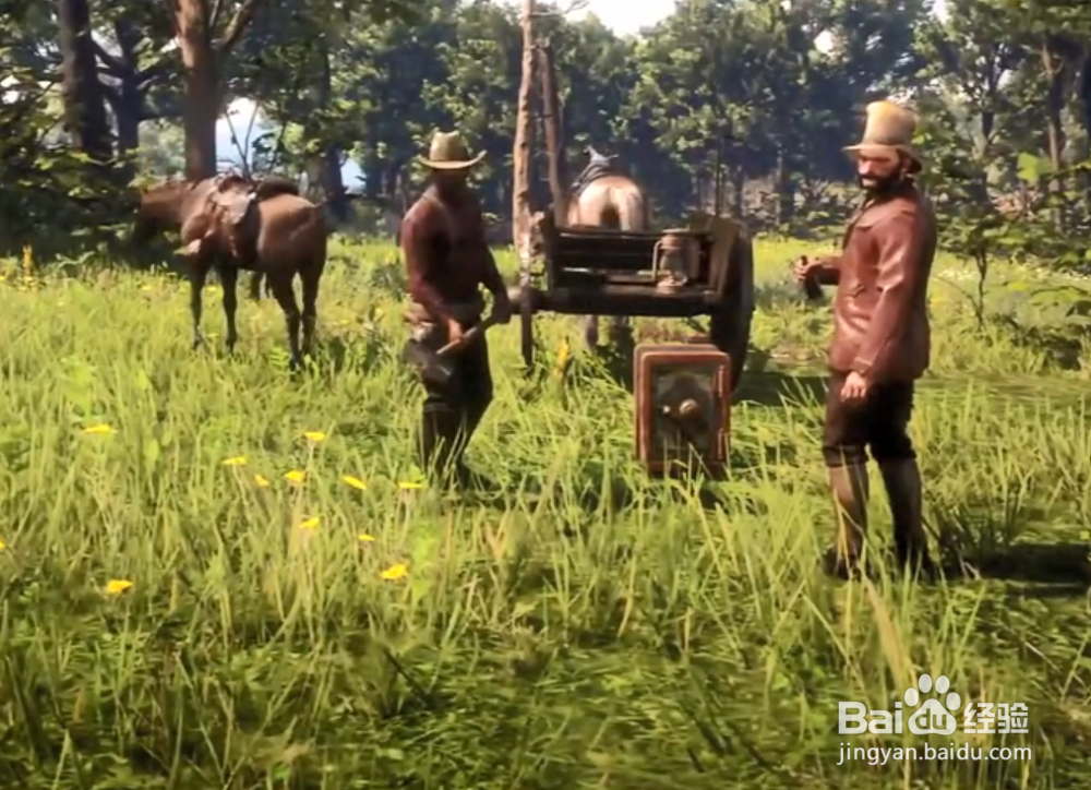 荒野大镖客2保险箱怎么开