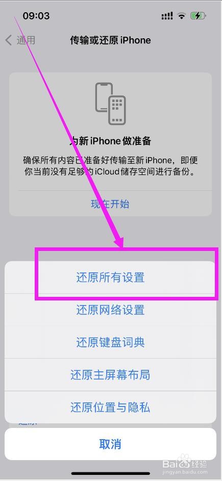 苹果手机突然紫色闪屏重启