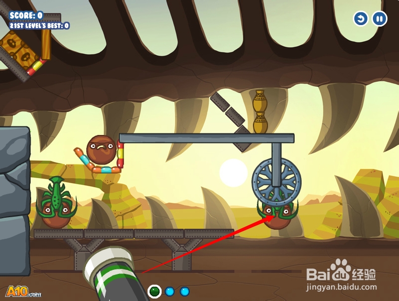 风靡全球页游之炮击来敌全攻略：[21]二十一关