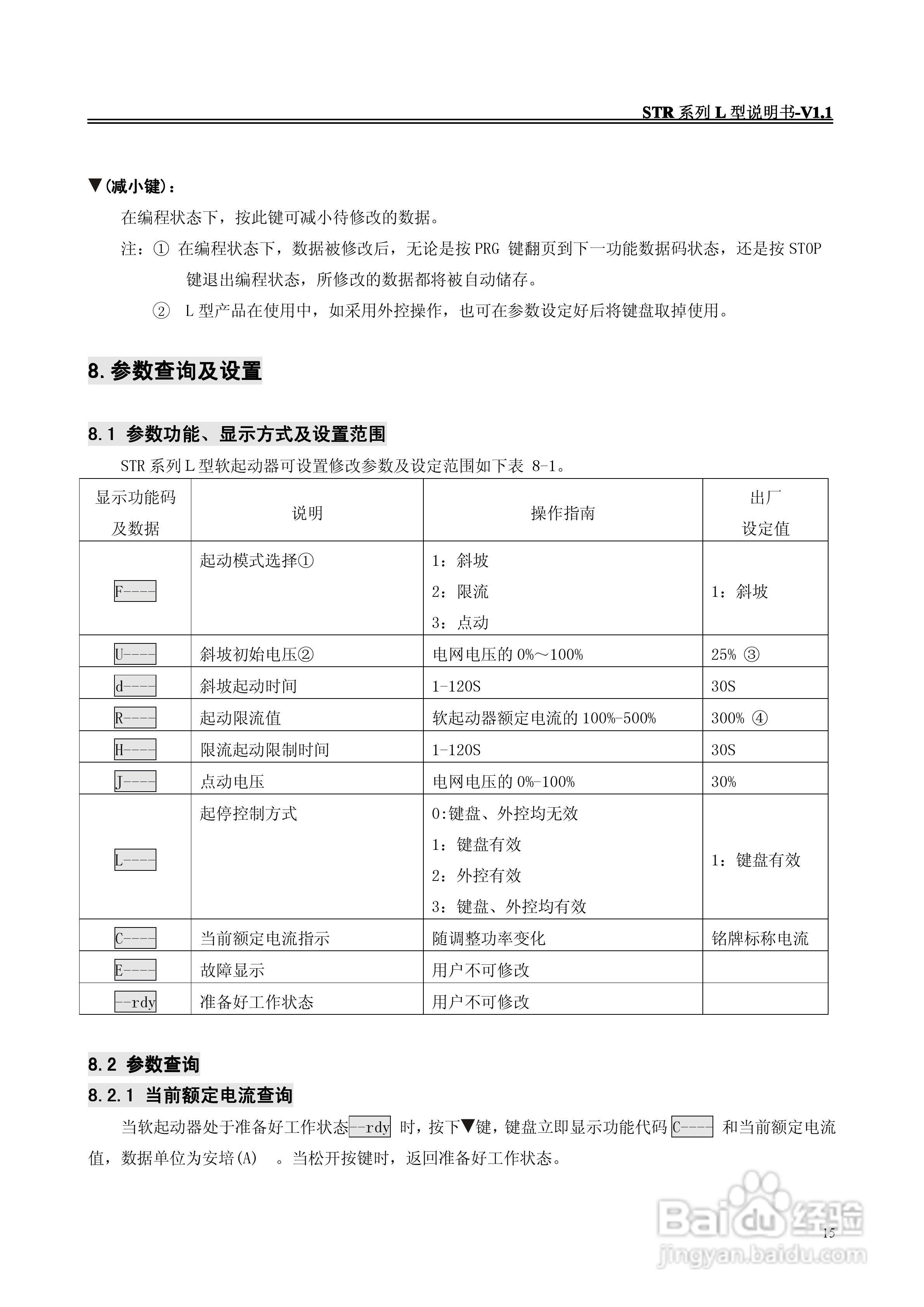 西普STR500L-3电动机软起动器说明书:[2]