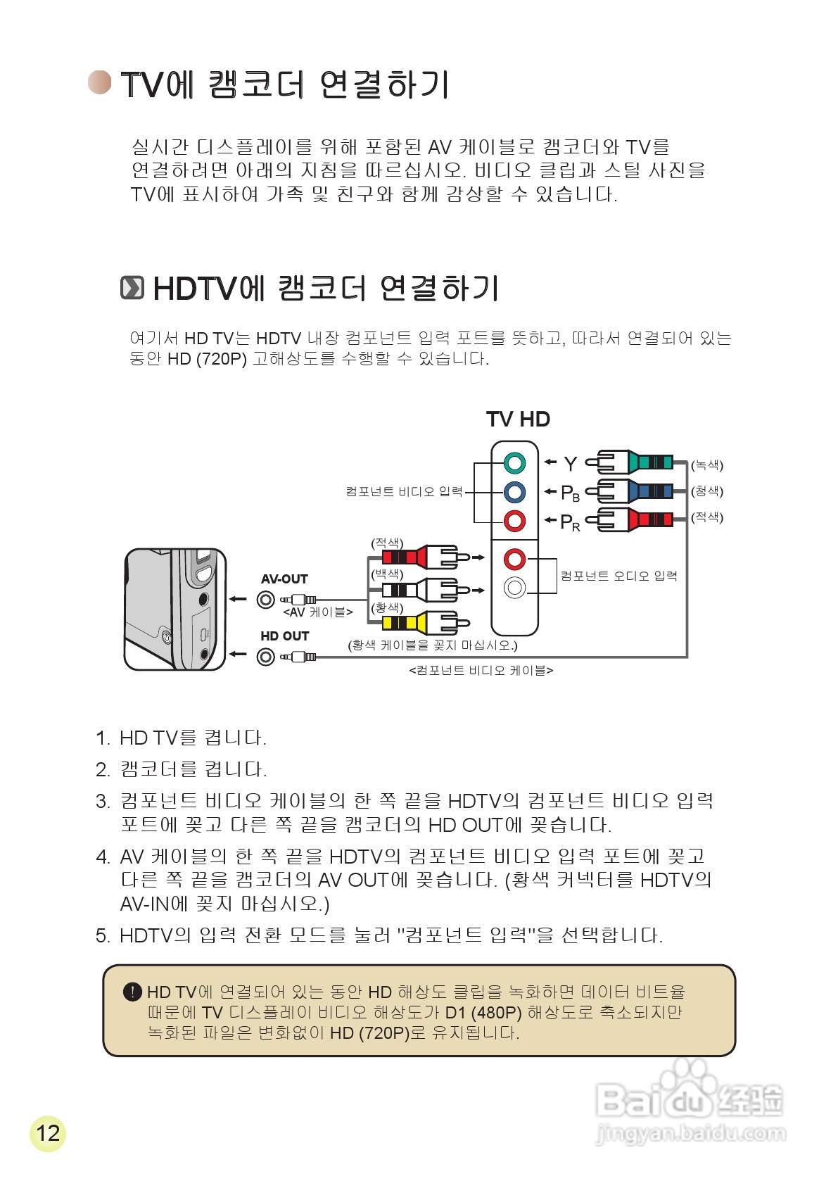 爱普泰克AHD-1数码摄像机使用说明书:[24]