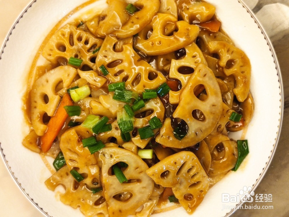 如何自作糖醋藕片？