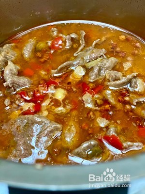 韭香牛肉的做法