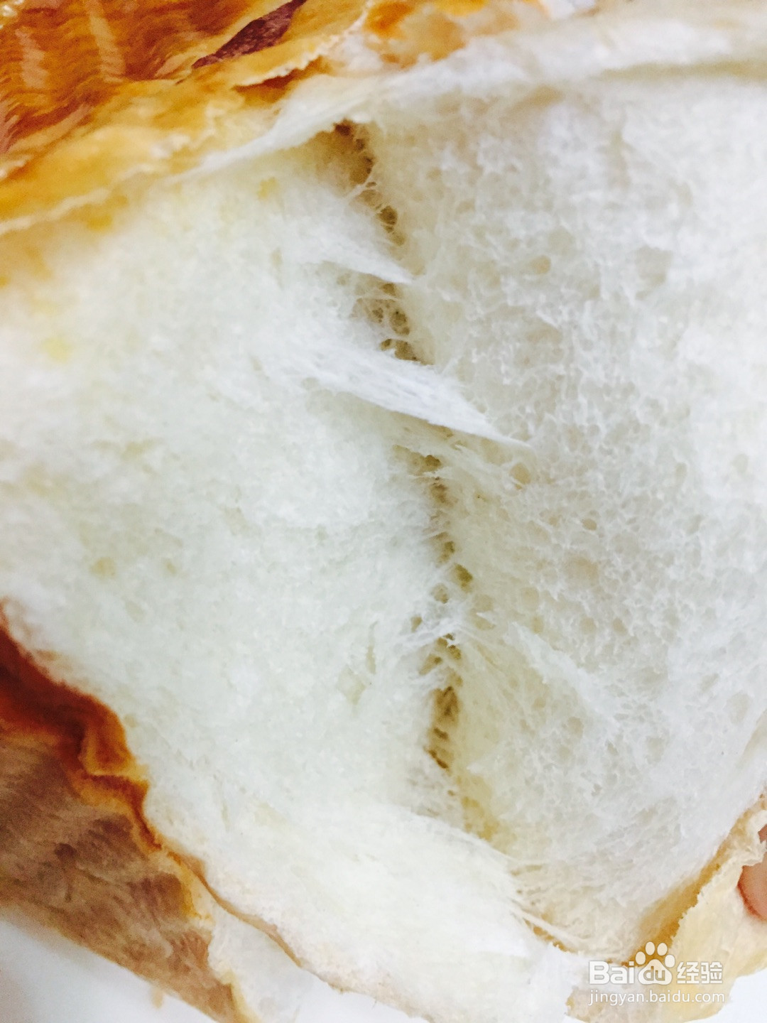 练奶中种土司面包的做法