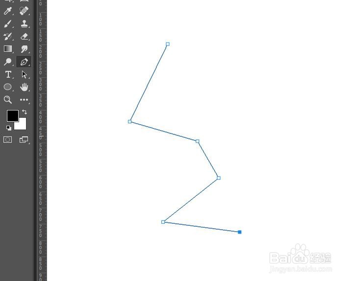 PS 2018如何使用钢笔工具建立路径