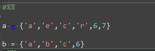 python如何判断两个集合是否有相同的元素