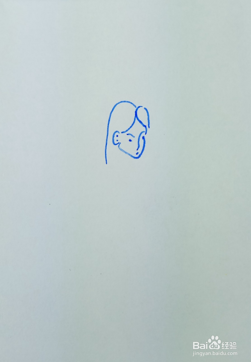 怎样画儿童简笔画拿起一朵漂亮的鲜花？