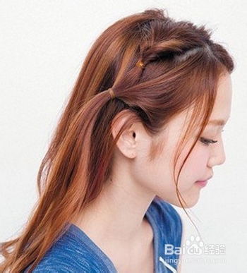 3D立体编发 变身小清新乖乖女