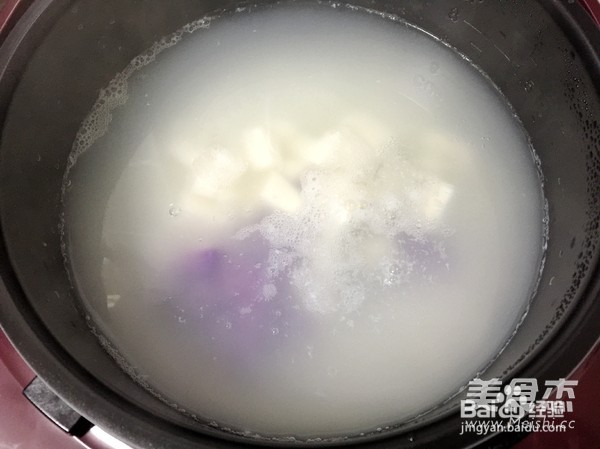 双色山药养生粥