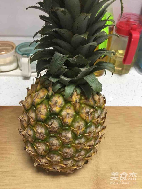 菠萝饭的家常做法