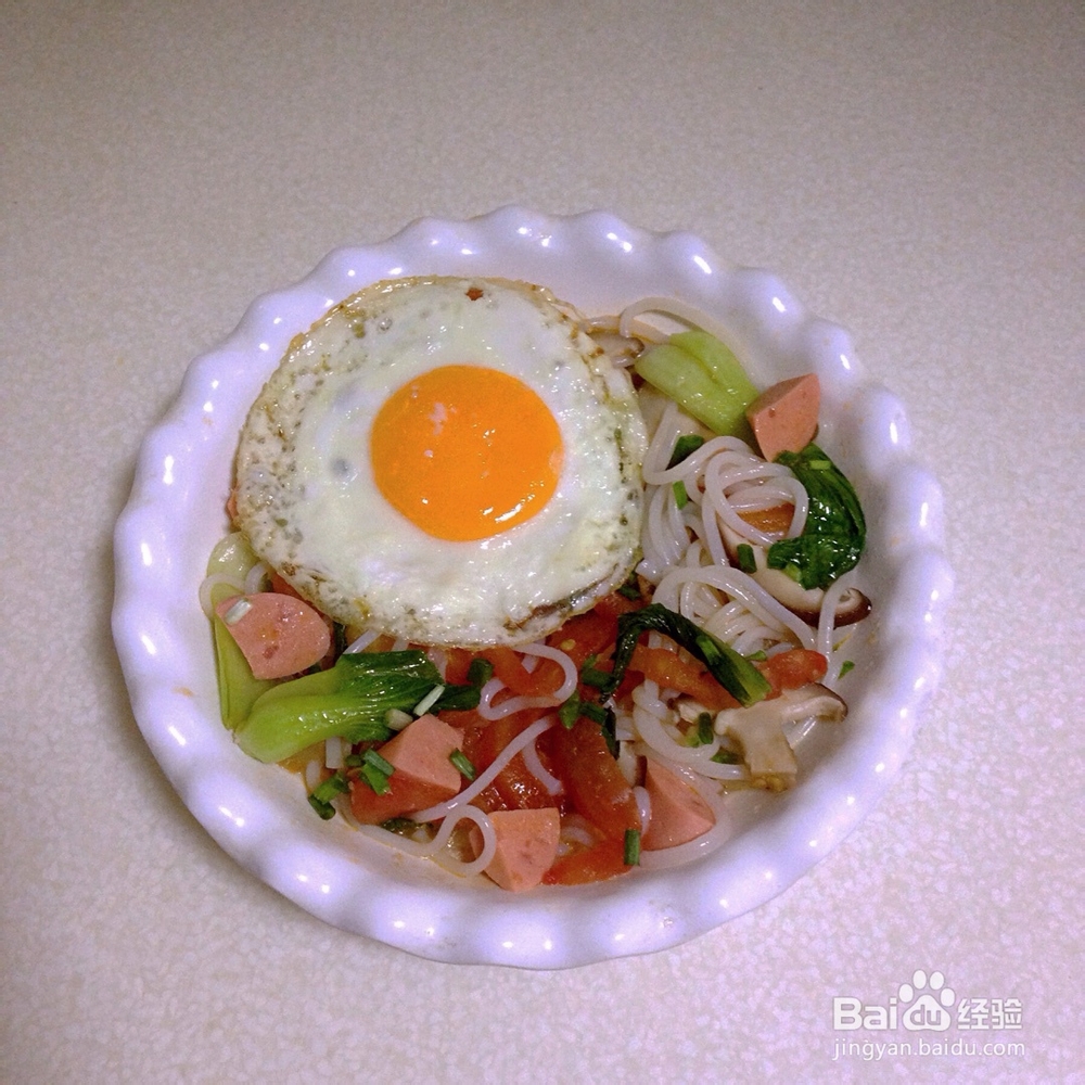 妈妈教我做的西红柿米粉