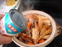 小儿益气补虚腐竹羊腩煲