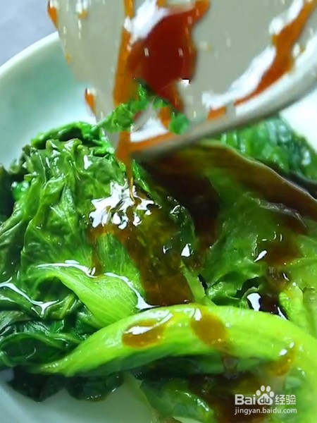 家常蚝油生菜的做法