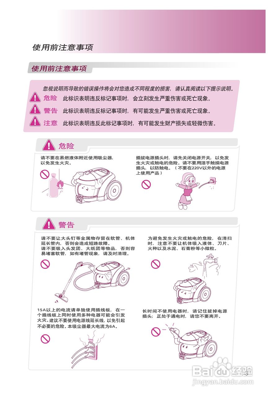 LG VC3016GHTQY吸尘器说明书:[1]