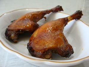 蜜汁烤鸭腿