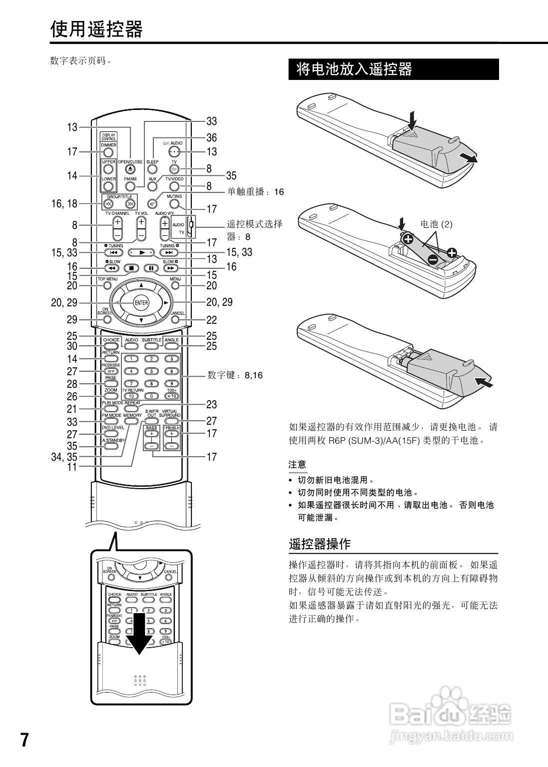 胜利者迷你音响EX-A1型使用说明书:[3]