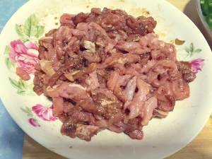 健康养生佳品青椒肉丝的做法