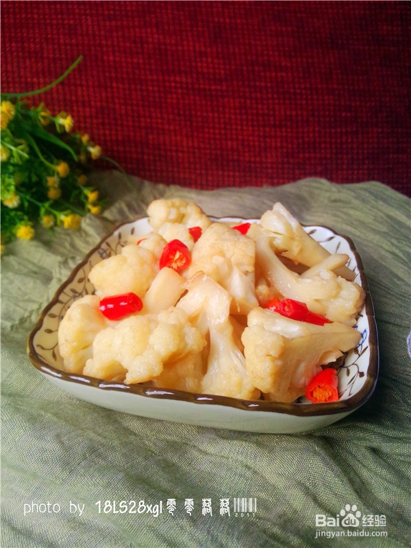 素炒花菜怎么做