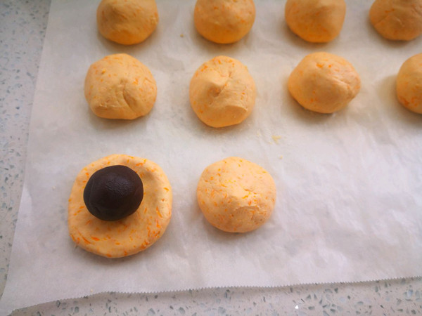 红糖姜煮豆沙南瓜汤圆