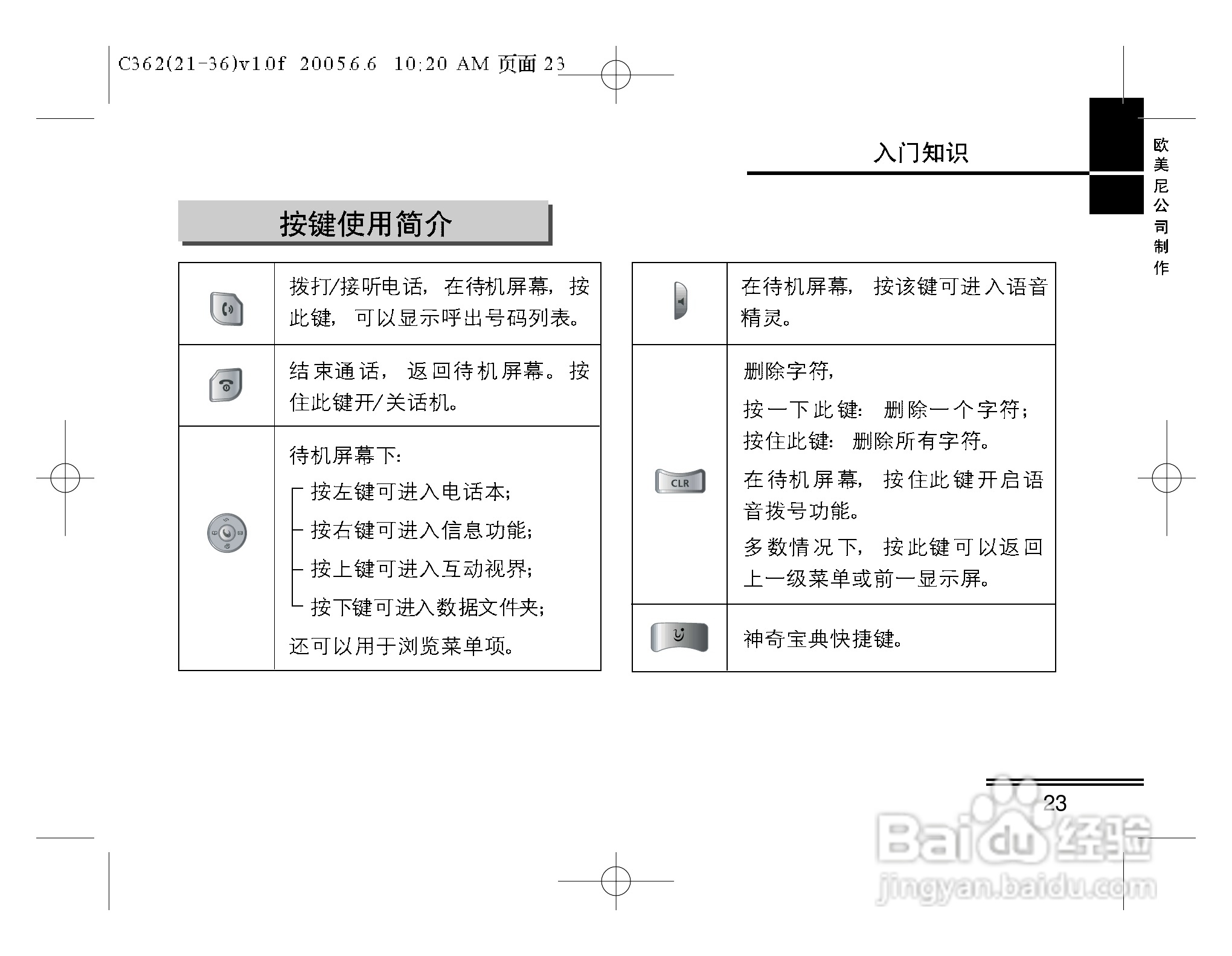 摩托罗拉C362手机使用说明书:[3]