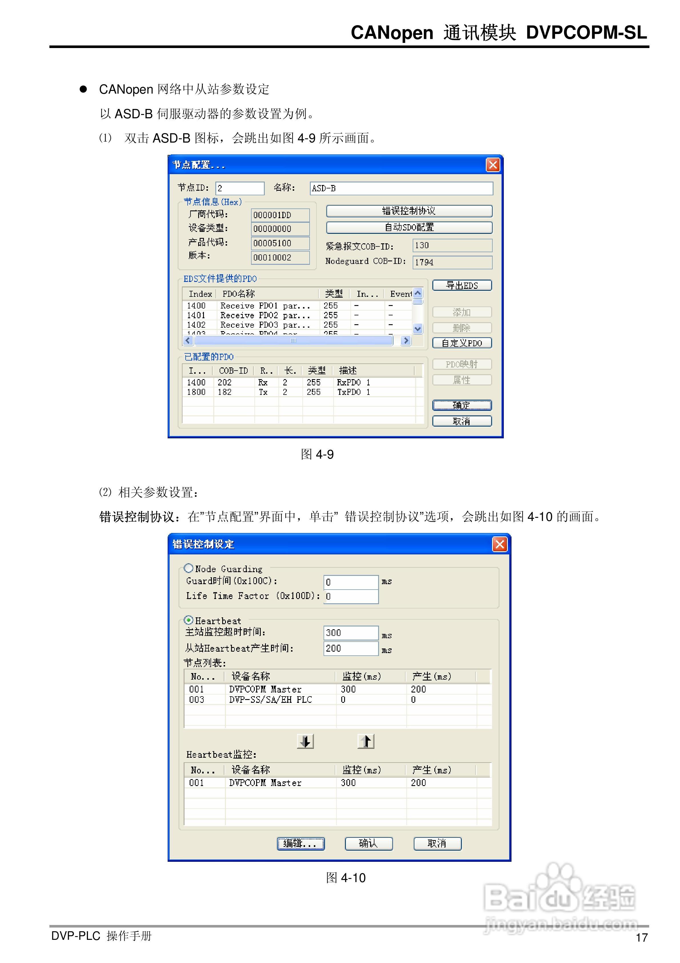 台达DVPCOPM-SL CANopen主站通訊模組操作說明书:[2]