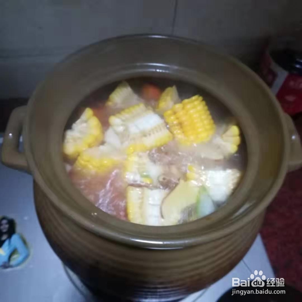 玉米冬瓜骨头汤煲汤