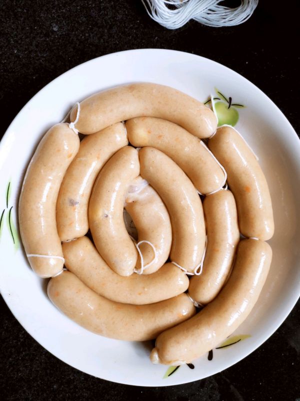 手工台式鸡肉玉米烤肠