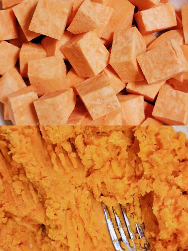 软糯香甜超拉丝的芝士焗红薯