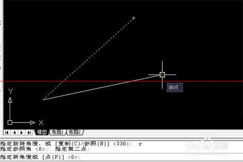 cad中参照旋转功能怎么使用？