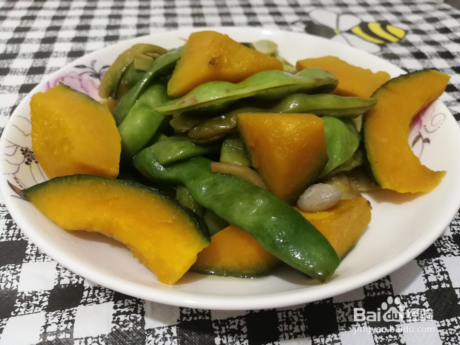 豆角炖窝瓜的做法