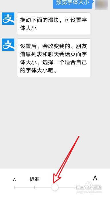 支付宝在哪里设置调节字体大小