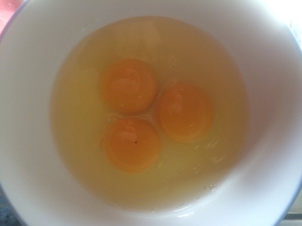 角瓜炒鸡蛋，味道真的棒极了！