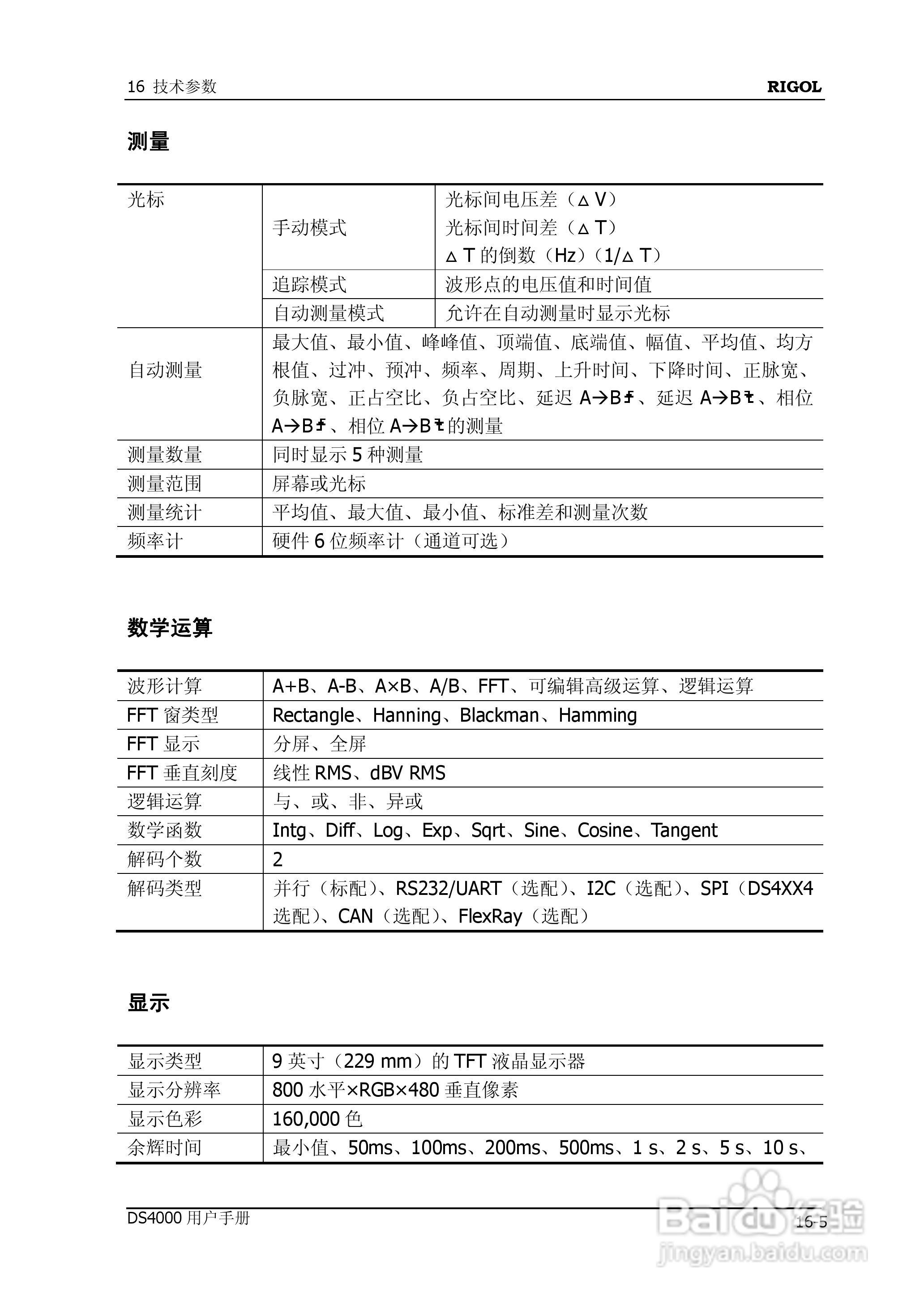DS4012数字示波器使用说明书:[25]