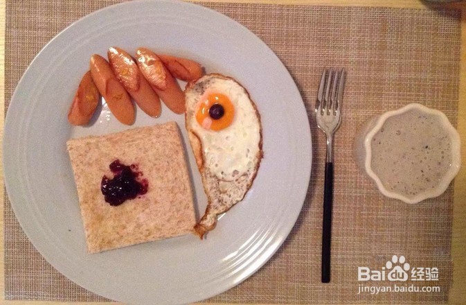 每天的早晨，简约的早餐