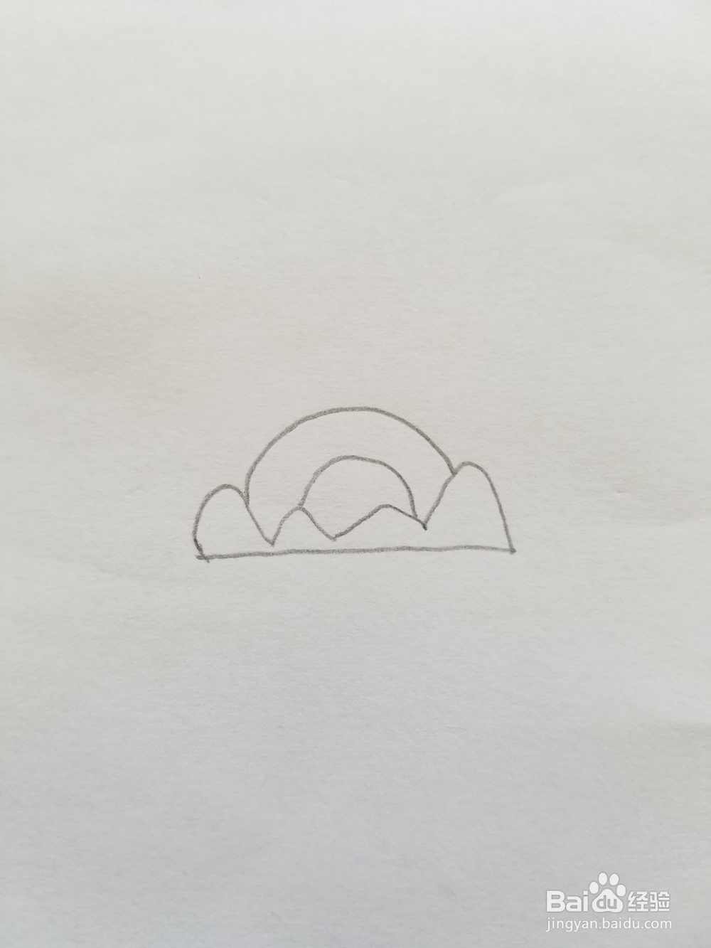 简笔画：彩虹的画法