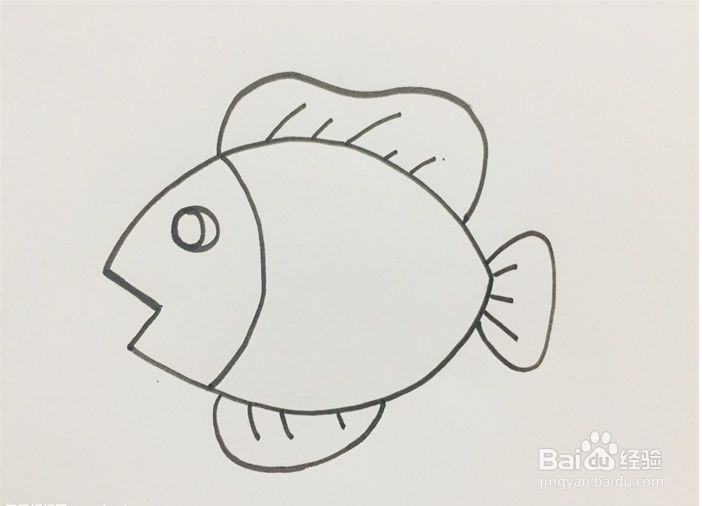 鱼鳞应该怎么画