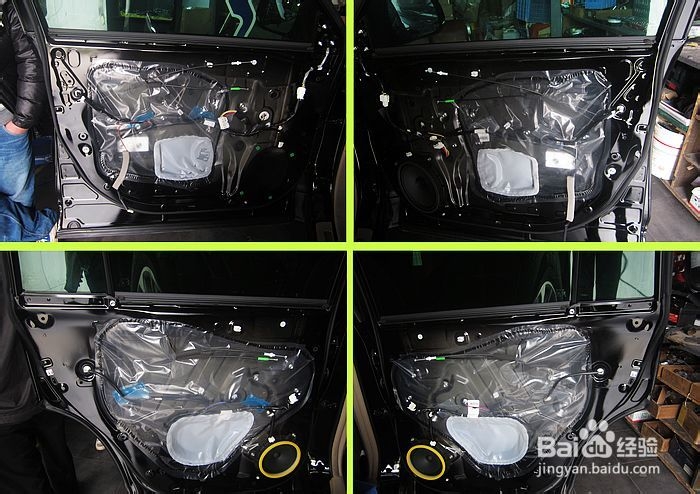 汽车音响改装：[12]汉兰达全车俄罗斯STP隔音