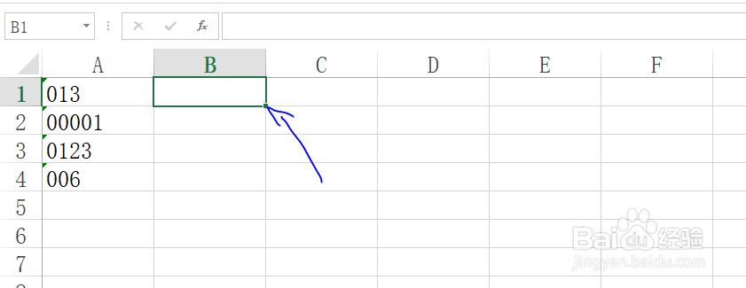 Excel工作表如何输入显示0开头的数字技巧！