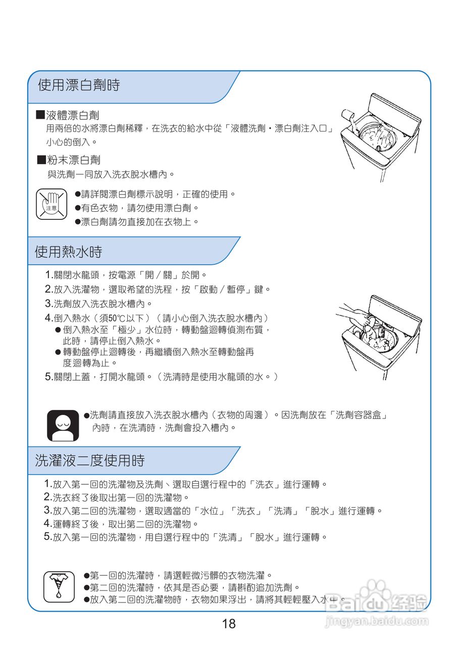 三洋SW-928UF洗衣机使用说明书:[2]